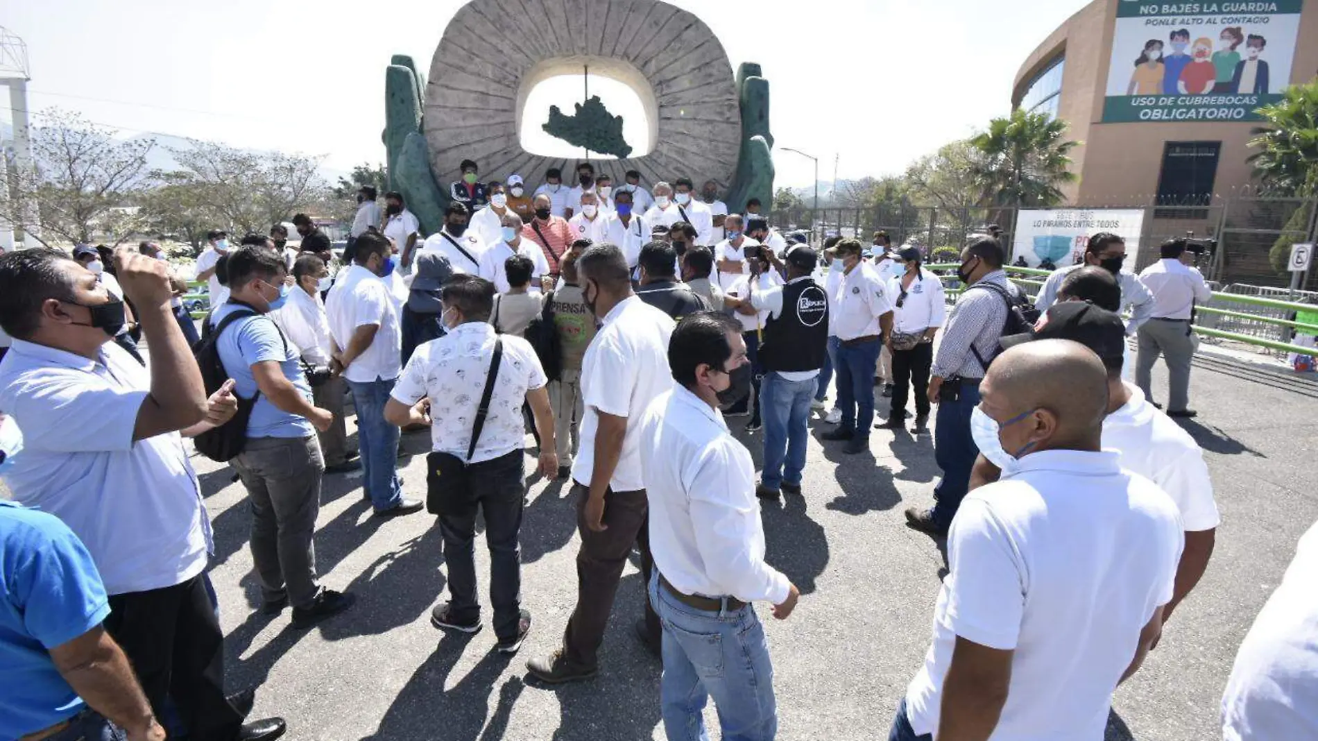 transporte protesta